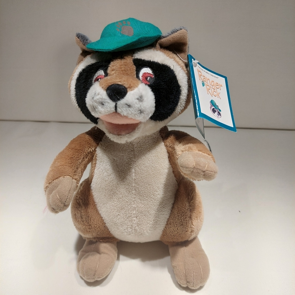 Vintage 1994 Ranger Rick Racoon NWT